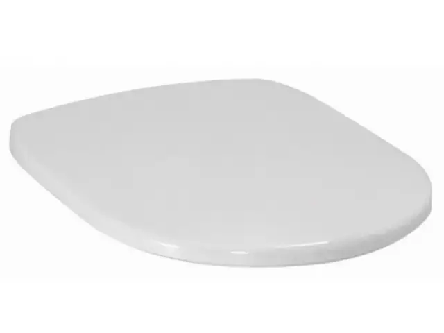 Сиденье для унитаза белый матовый/хром
