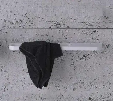 Knief K.Stone 0600-282-01 Oval Аксессуар п/держатель с полочкой настенный, 50x8x2Hсм, бел/мат.