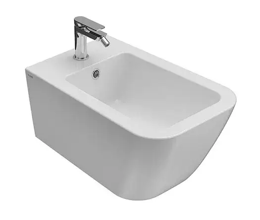 GLOBO STS09BI Биде подвесное STONE cm 56, крепление в комплекте, цвет bi (Bianco)