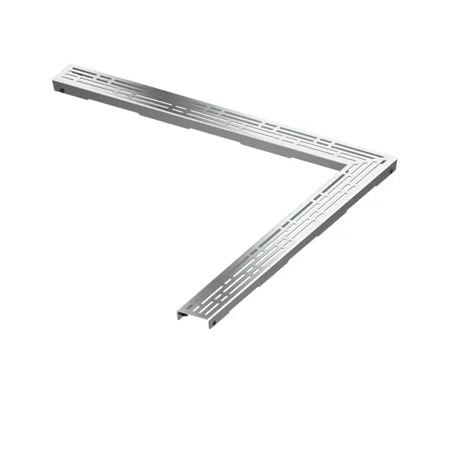 Решетка на дренажный канал угловая 