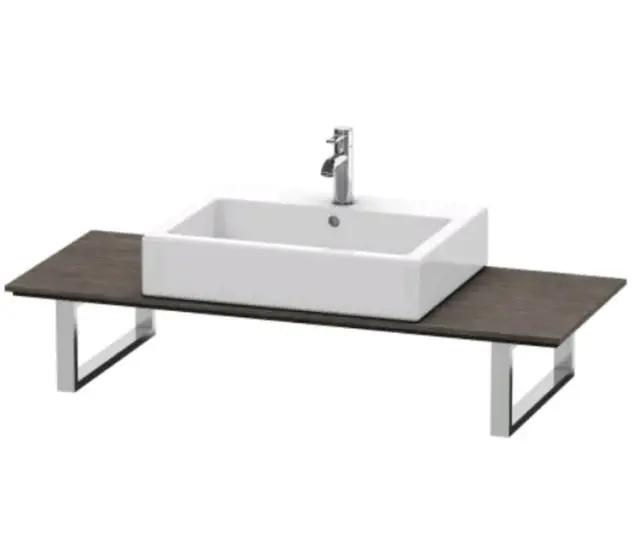 Консоль, 1200*480*24 мм, цвет дуб антрацитовый (62)