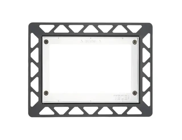 Монтажная рамка для кнопки смыва, TECE, TECEloop, TECEsquare, цвет-хром глянцевый