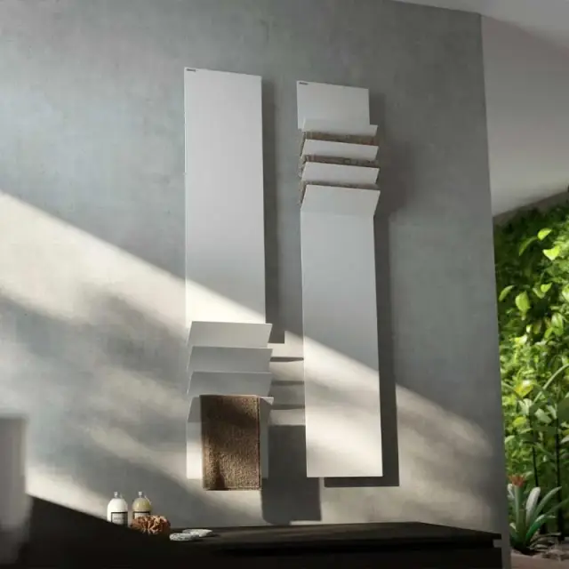 Antrax ECFPA201001T Полотенцесушитель FLAPS A L35см, H201см электрический, цвет BCOR, в