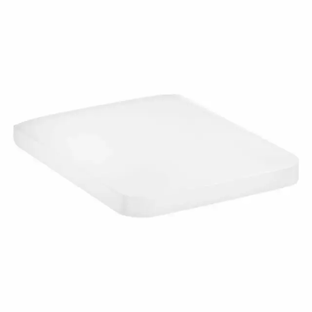 Сиденье для унитаза, Hansgrohe, EluPura Original Q, шг 365*540, без плавного опускания, цвет-белый