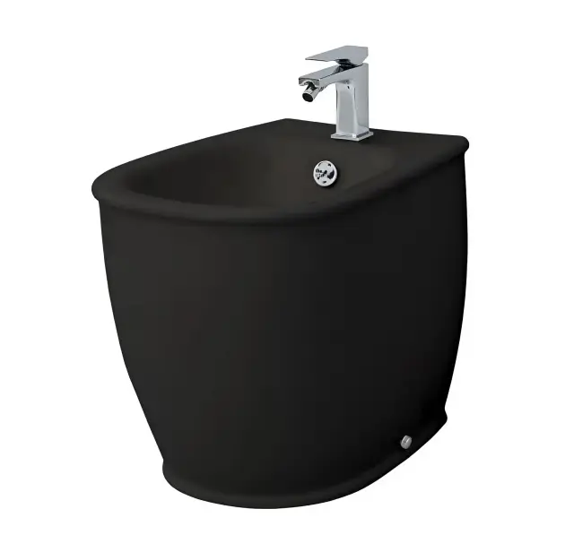 Биде Art Ceram AZULEY AZB002.03.00 Цвет черный глянцевый