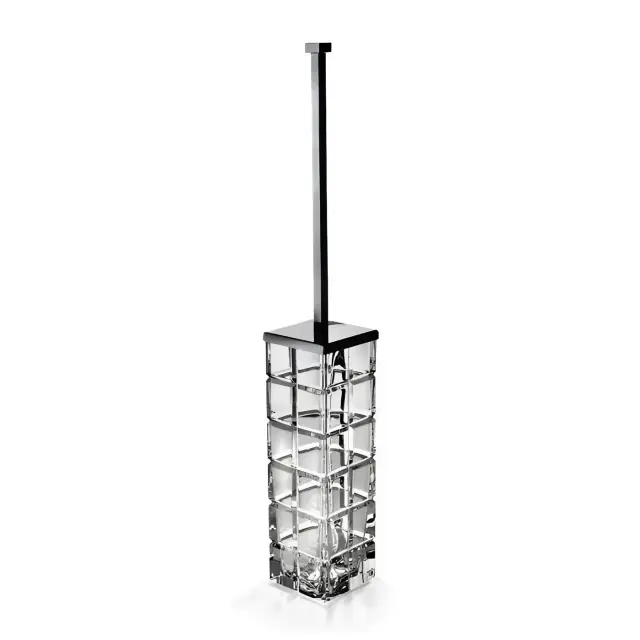 Ершик туалетный 3SC PALACE CRYSTAL PA17ACRCFSM цвет-clear crystal/nickel satin black matt