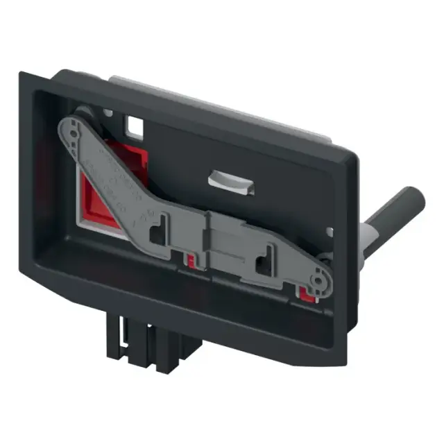 Крышка бачка, TECE, с контейнером ll для гигиенических таблеток (TECEsquare II metal/square II glass/solid)