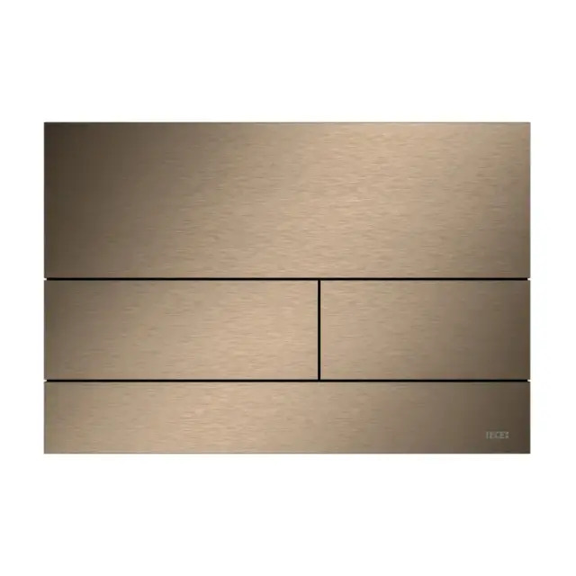Клавиша смыва, TECE, TECEsquare II, для унитаза, шгв 220*3*150, цвет-PVD Brushed Red Gold (с покрытием против отпечатков пальцев)