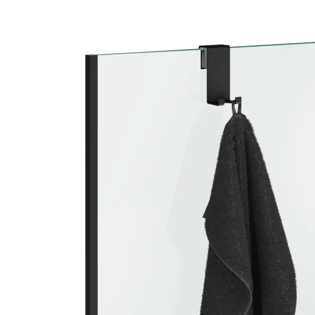 Decor Walther 0902060 - DH Крючок для душевой двери, черный матовый