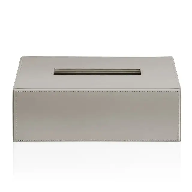 Контейнер для салфеток Decor Walther BROWNIE KB 40 0839949 искусственная кожа цвета тауп