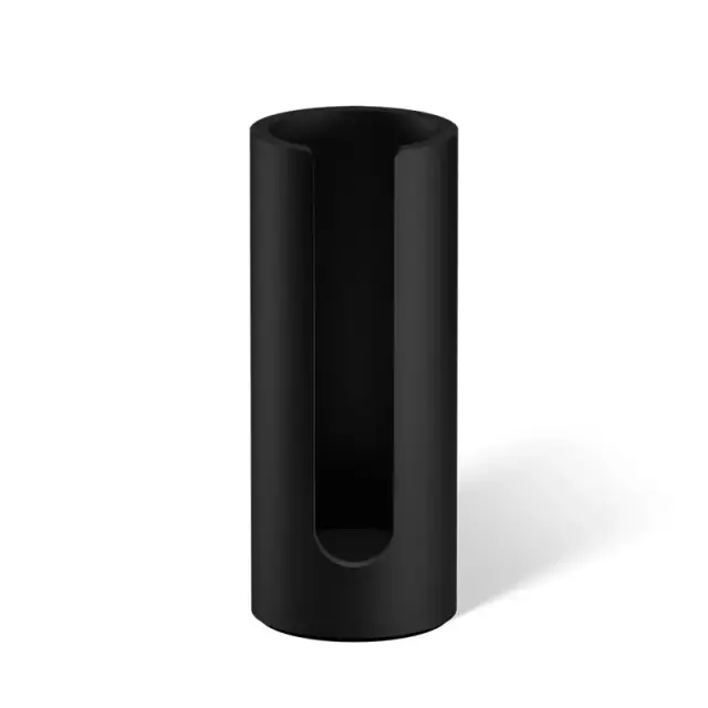 Decor Walther 0973360 STONE WPB Дозатор для ватных дисков / черный матовый