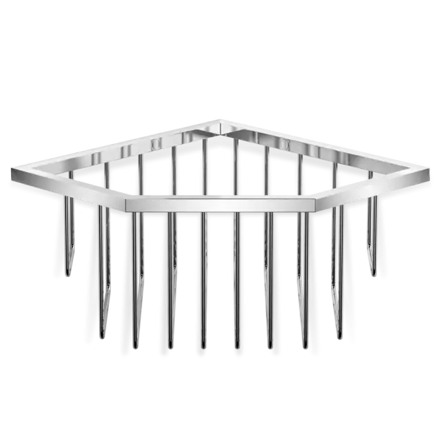 Decor Walther 0703300 - WA ECK1 угловая полка для губки Хром