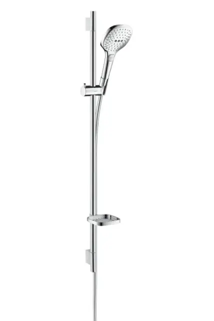 Душевой гарнитур HANSGROHE Raindance select E 26621400 хром / белый