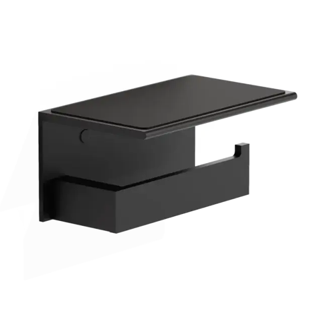 Держатель для туалетной бумаги Decor Walther CONTRACT TPH4 0654160 цвет-черный матовый