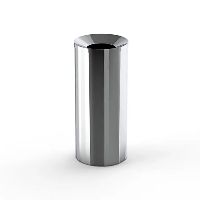 Decor Walther © 0615500 Мусорный бак DW 230 с внутренним ведром для торгового центра / Хром