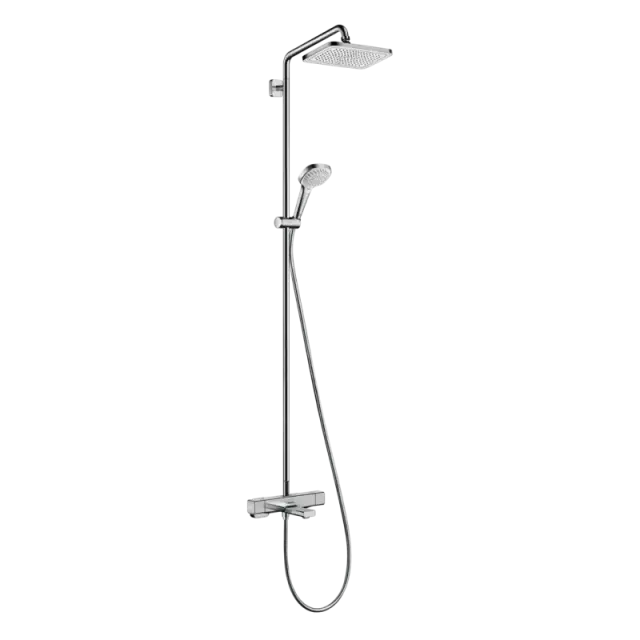Смеситель для ванны HANSGROHE Croma E Showerpipe 280 1jet 27687000 хром
