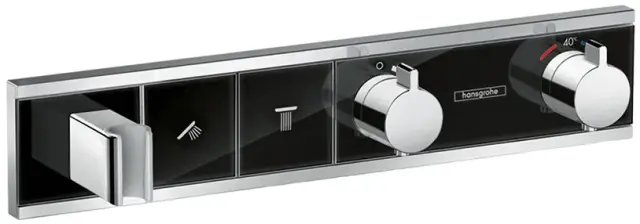 Смеситель для душа HANSGROHE RAINSELECT 15355600 черный / хром