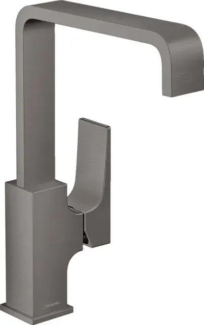 Смеситель для раковины HANSGROHE Metropol 32511340 шлифованный черный хром