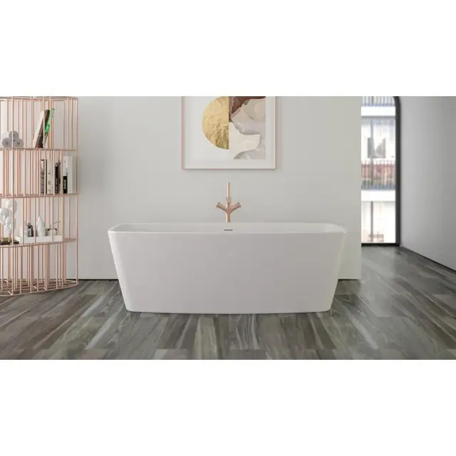 Knief 0100-284 CUBE Ванна акриловая отдельностоящая 170х80х60H, белая глянцевая