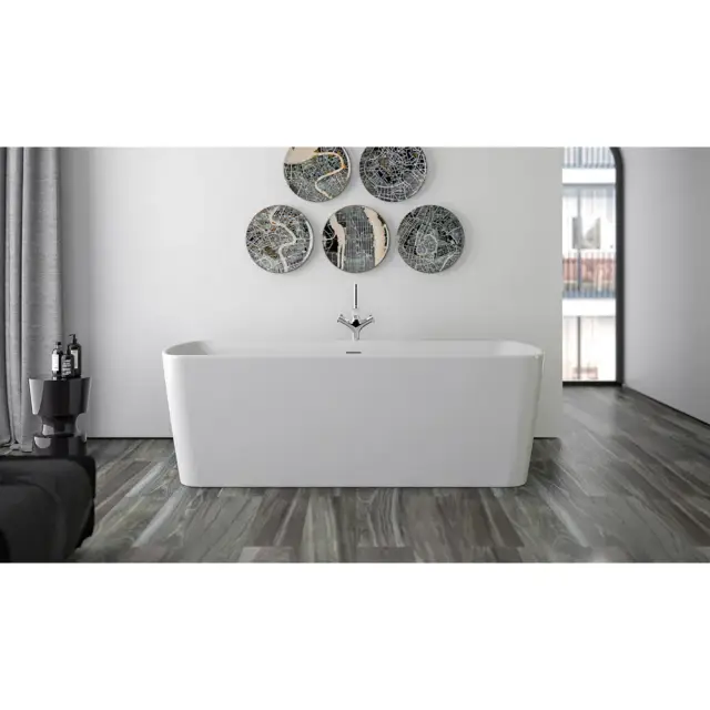 Knief 0100-279 COSY Ванна акриловая отдельностоящая 180х85х60H, белая глянцевая