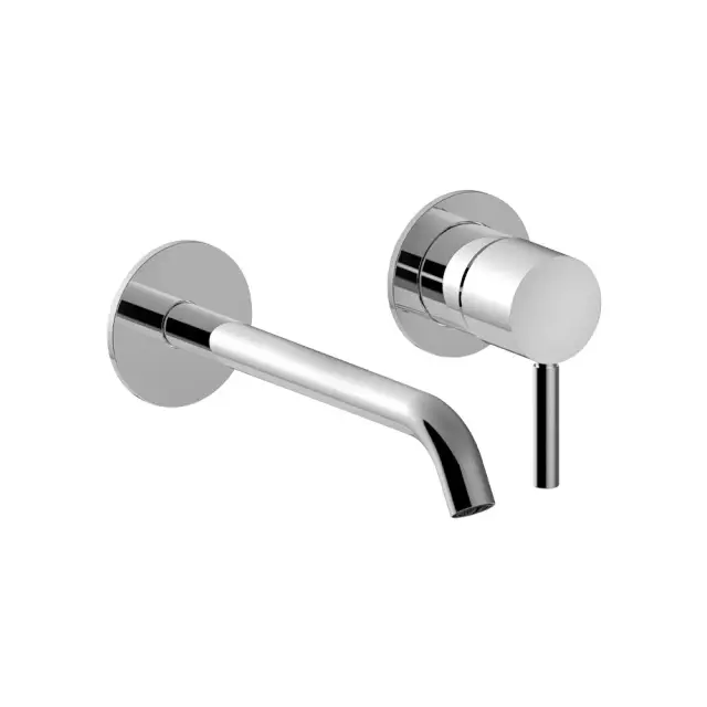 Fantini # 5002G913B NOSTROMO SMALL Смеситель из стены для раковины наружная часть хром