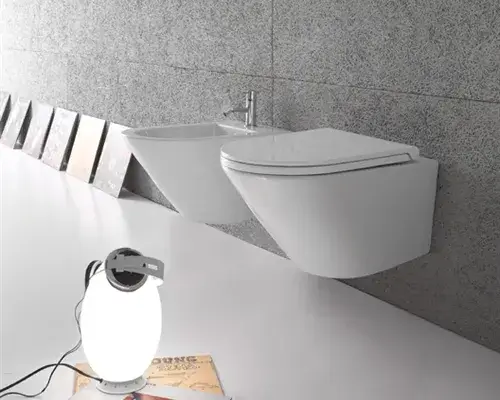 GLOBO FOS07BI Унитаз подвесной безободковый FORTY3, размер 52 см, крепление в комплекте, цвет bi (Bi