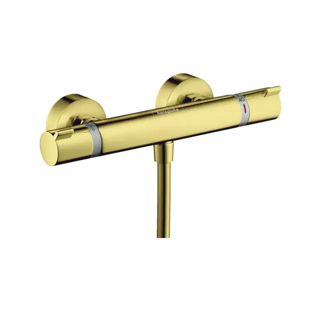 Смеситель для душа, Hansgrohe, Ecostat Comfort, цвет-полированное золото