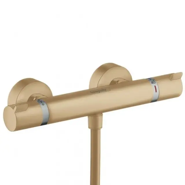 Смеситель для душа, Hansgrohe, Ecostat Comfort, цвет-бронза шлифованная