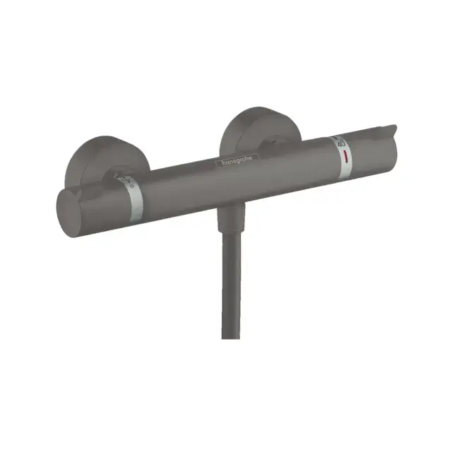 Смеситель для душа, Hansgrohe, Ecostat Comfort, цвет-шлифованный черный хром