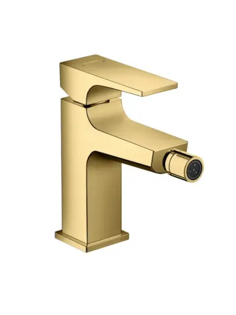 Смеситель для биде, Hansgrohe, Metropol, цвет-полированное золото