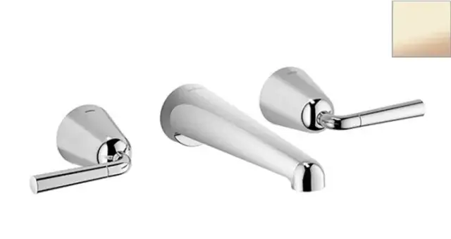 Смеситель для раковины, Villeroy&Boch, Domicil, цвет-шампанское (Champagne)