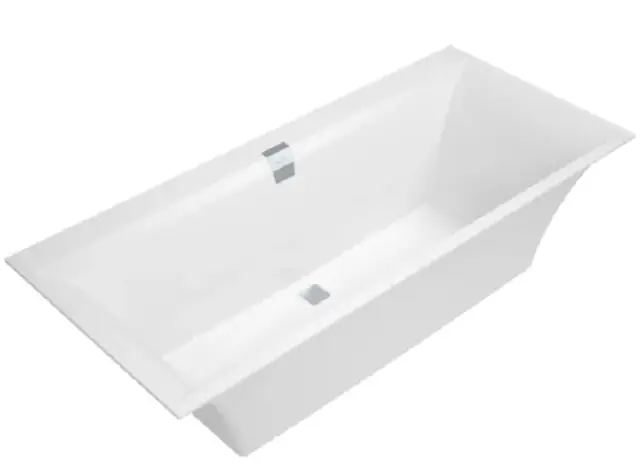 Ванна, Villeroy&Boch, Squaro Edge 12 Duo, шгв 1700*750*450, цвет-белый