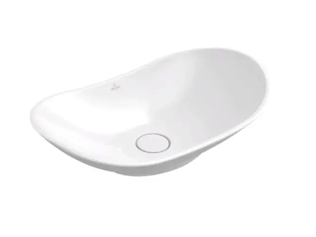 Раковина, Villeroy&Boch, My Nature, шгв 610*360*150, CeramicPlus, цвет-альпийский белый