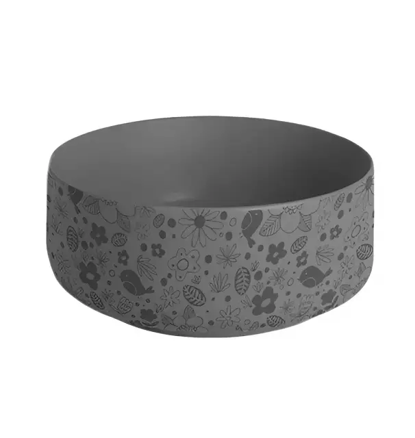 Раковина Art Ceram COL001.15.87 Цвет-grigio oliva/декор LOL