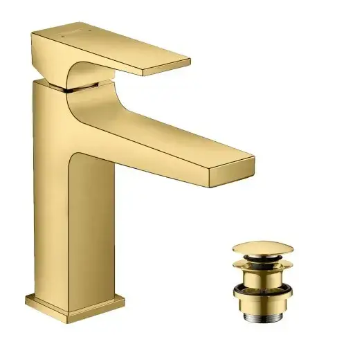 Смеситель для раковины HANSGROHE Metropol 32507990 цвет-полированное золото