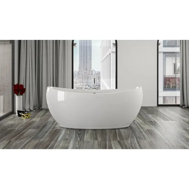 Knief 0100-283 VENICE Ванна акриловая отдельностоящая 180x83,5x74,5H, белая глянцевая