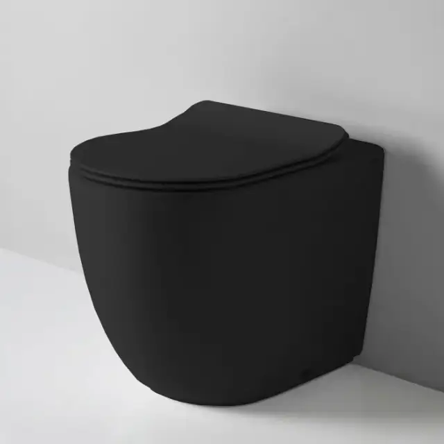 Унитаз Art Ceram FLV007 17 00 цвет-matt black