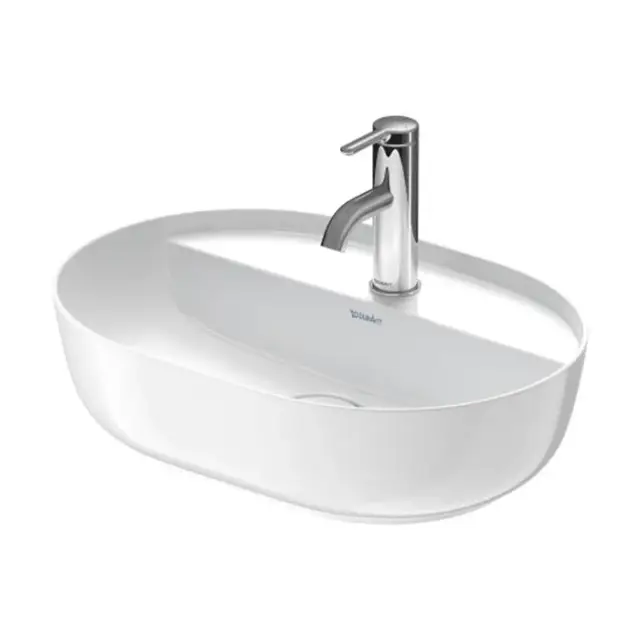 Раковина, Duravit, Luv, шг 500*400, отверстия для смесителя-1, цвет-белый