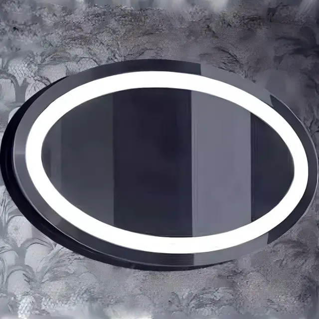 Зеркало для ванной BURGBAD DIVA SIAA100 K0165 цвет - черно-синий, бархатно-матовый (К0165)