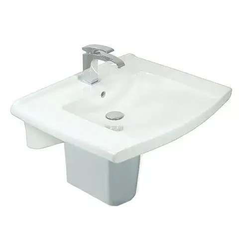 Полупьедестал для раковины белый (alpin)