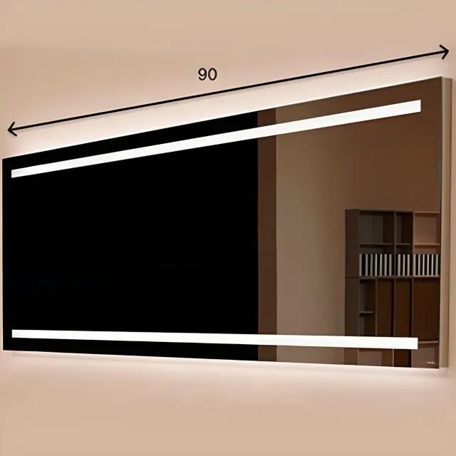 Зеркало для ванной Antonio Lupi SPIO SPIO175W.90 сталь