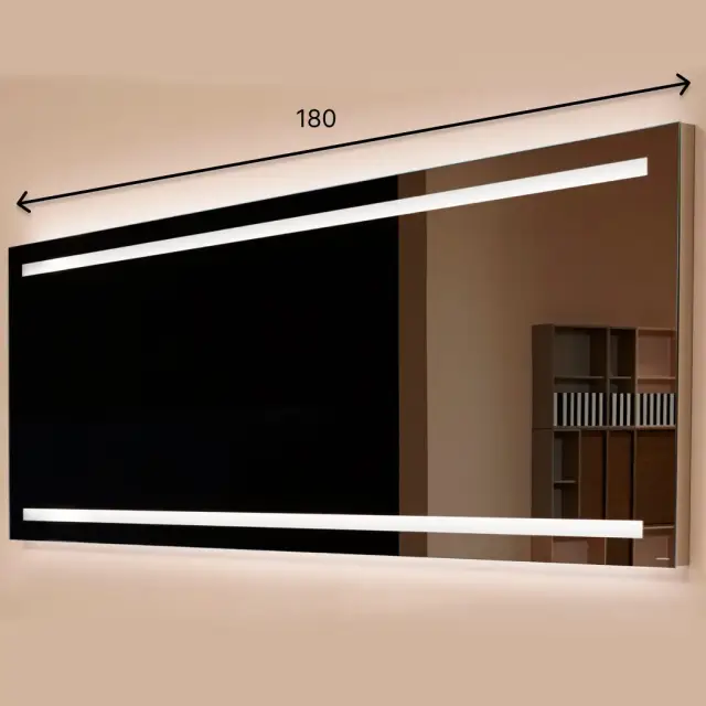 Зеркало для ванной Antonio Lupi SPIO SPIO175W.180 сталь