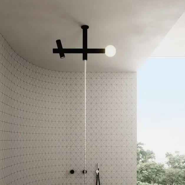 Верхний душ Antonio Lupi APOLLO APOLLO4 черный матовый