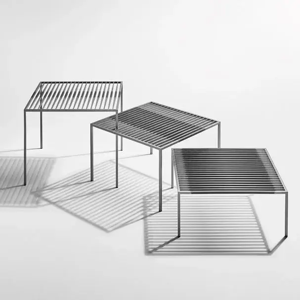 Столик для ванной комнаты Antonio Lupi PAGINE SCRITTE PAGINESCRITTE матовая сталь (acciaio spazzolato)