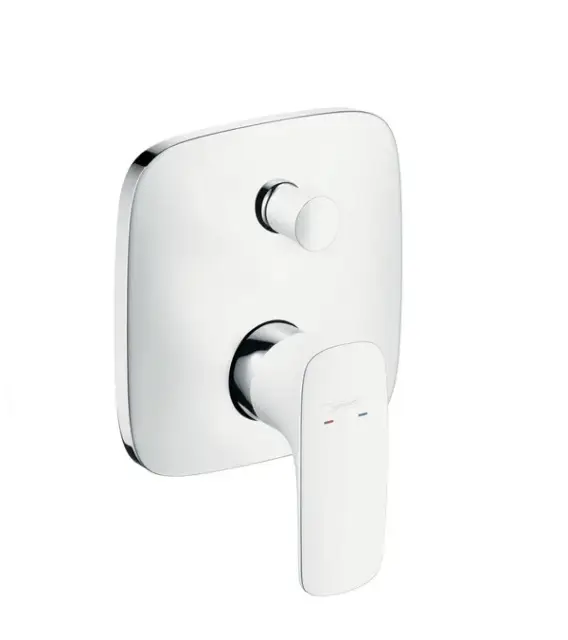 Смеситель для ванны HANSGROHE Pura vida 15445400 хром / белый