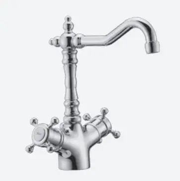 Смеситель для раковины Cisal Victorian VTT520102A никель