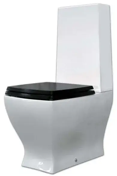 Унитаз Art Ceram JAZZ JZV003.01;00+JZC001.01;00+JZA006.03;71+ACA006.71 белый глянец/хром