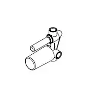 Внутренняя часть смесителя для душа с переключ-ем (для арт. BL601)