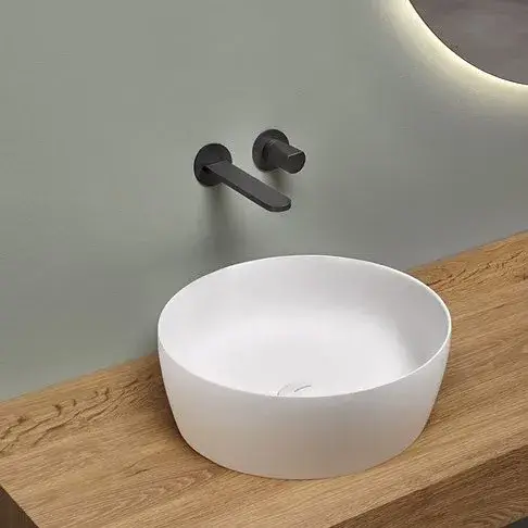 Смеситель для раковины Antonio Lupi Indigo ND601.GR+ND601IN.GR+ND921.GR цвет-Grafite