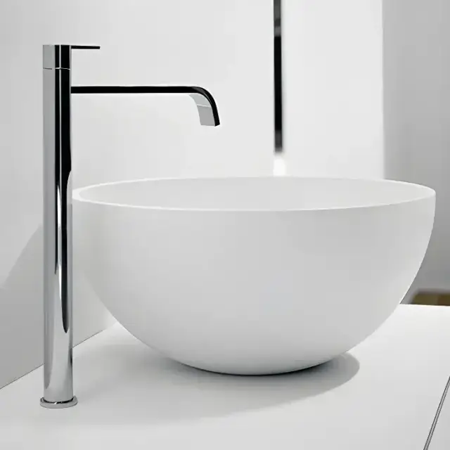 Смеситель для раковины Antonio Lupi Bikappa BK905N хром глянец